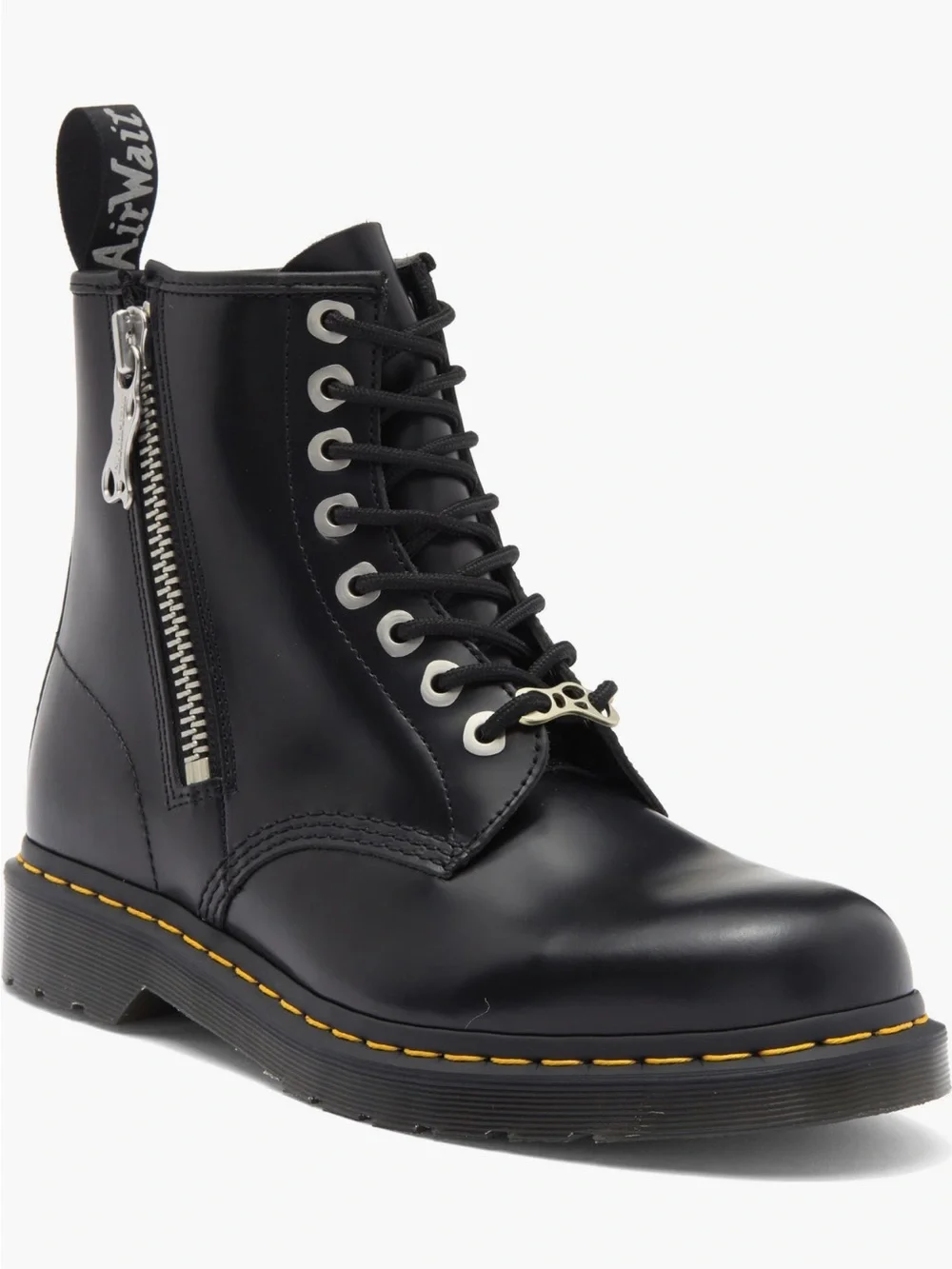Dr. Martens 1460 Lace-Up Boot (Men) BLACK, Size 10 US / 9 UK
